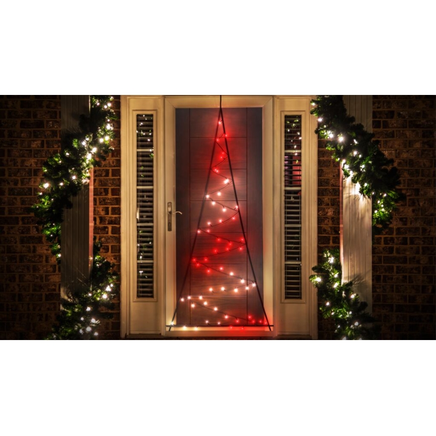 Twinkly - LED RGBW Dimbaar buitenshuis Kerstboom LIGHT TREE 70xLED IP44 Wi-Fi