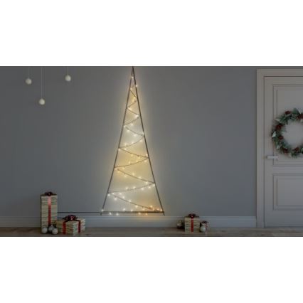 Twinkly - LED RGBW Dimbare buitenkerstboom LIGHT TREE 70xLED IP44 Wi-Fi