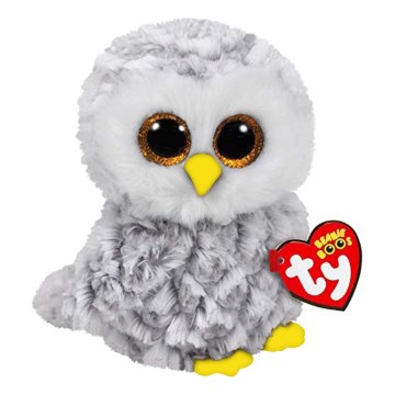 TY - Plushen speelgoed OWLETTE uil 15 cm