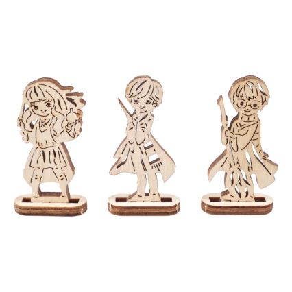 Ugears - 3D houten mechanische puzzel Harry Potter Hogwarts expres