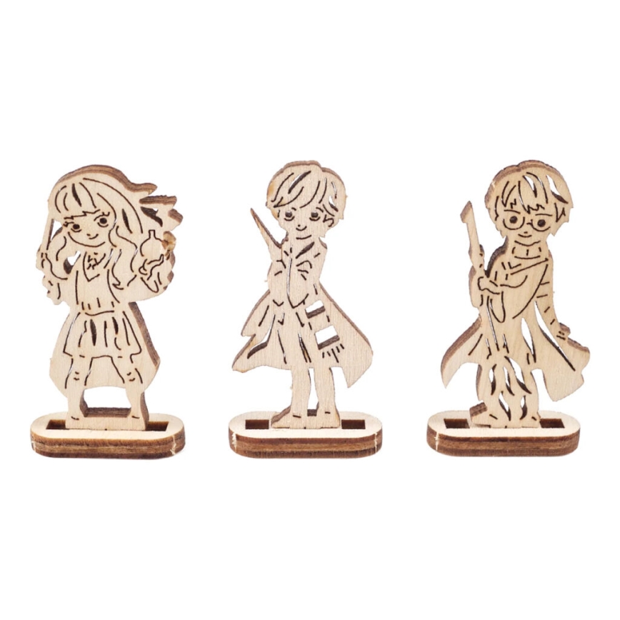 Ugears - 3D houten mechanische puzzel Harry Potter Hogwarts expres