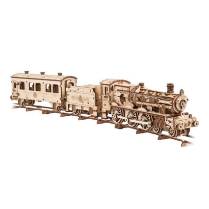 Ugears - 3D houten mechanische puzzel Harry Potter Hogwarts expres