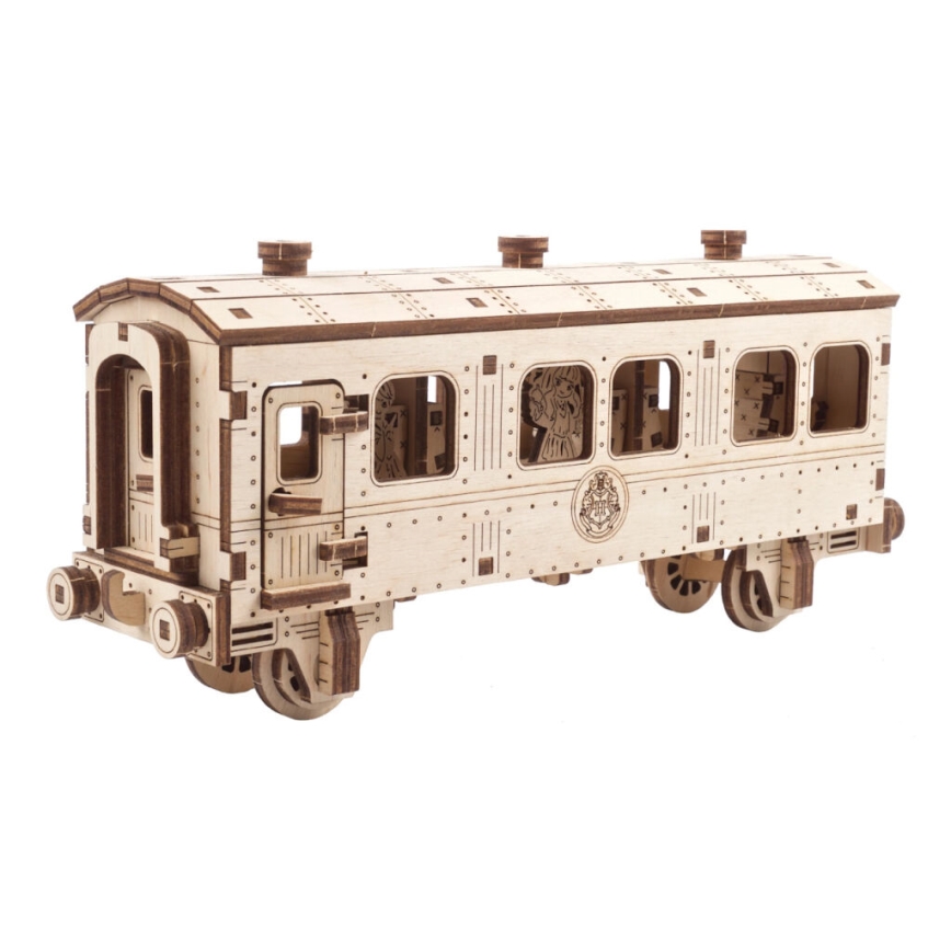 Ugears - 3D houten mechanische puzzel Harry Potter Hogwarts expres