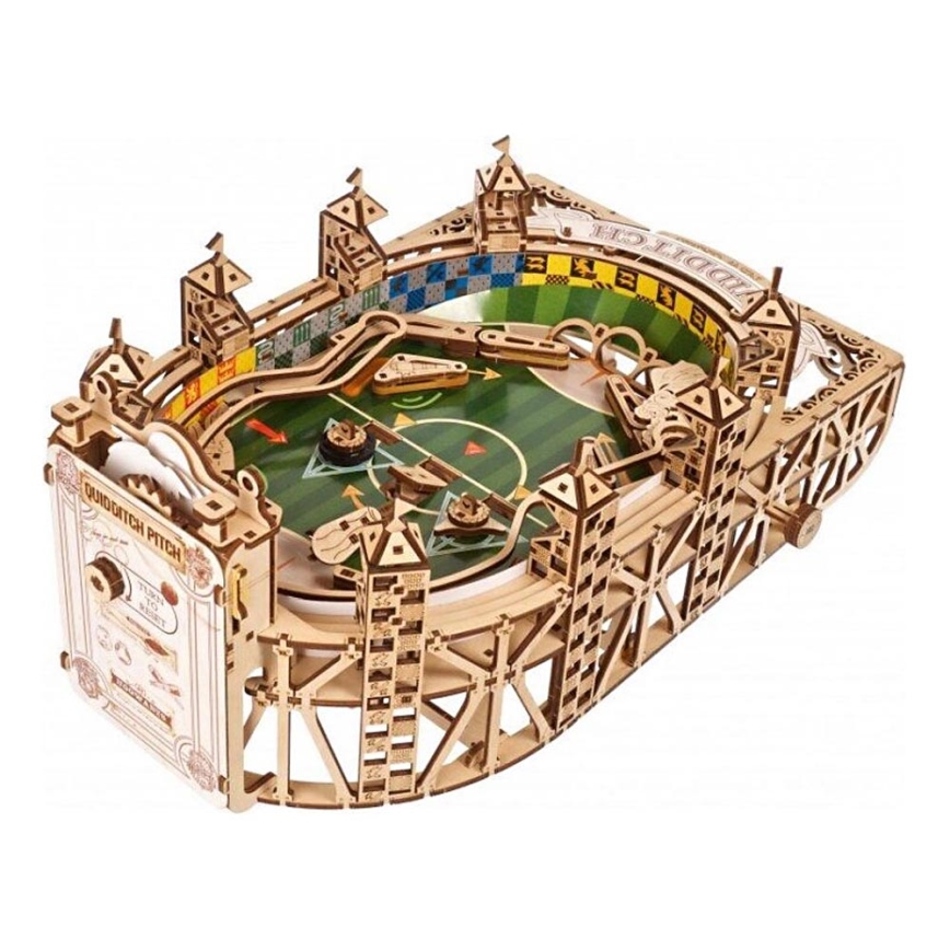 Ugears - 3D houten mechanische puzzel Harry Potter Quidditch Pinball