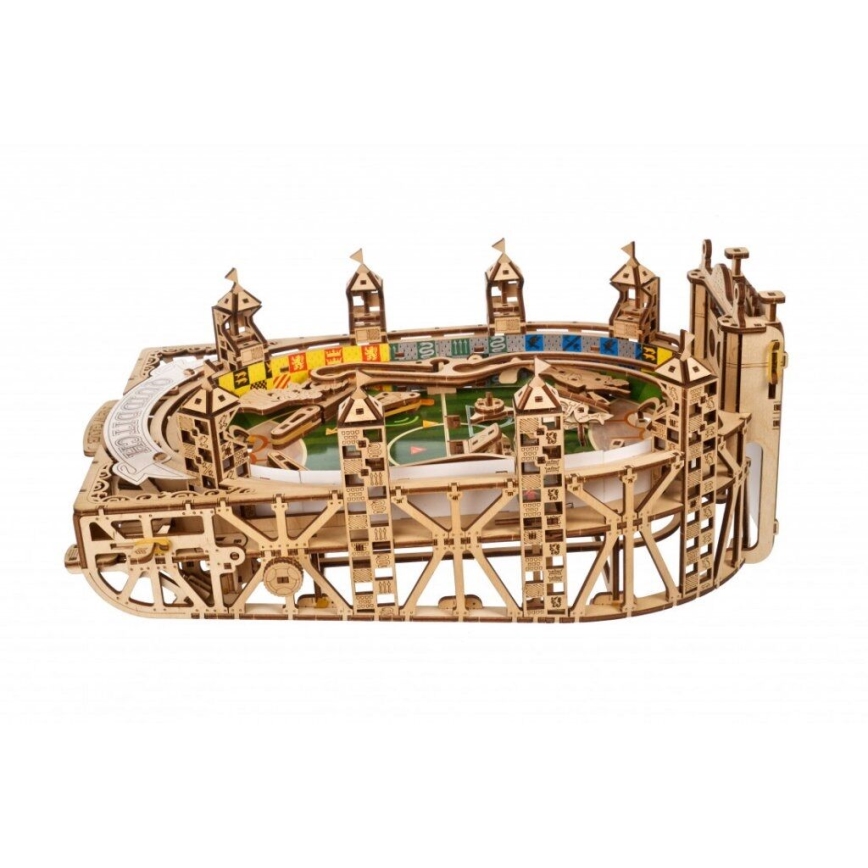 Ugears - 3D houten mechanische puzzel Harry Potter Quidditch Pinball