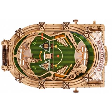 Ugears - 3D houten mechanische puzzel Harry Potter Quidditch Pinball