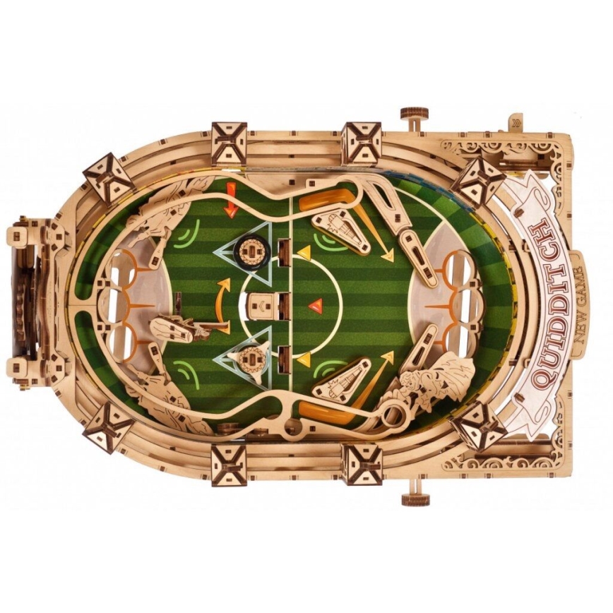 Ugears - 3D houten mechanische puzzel Harry Potter Quidditch Pinball