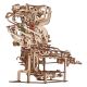 Ugears - 3D houten mechanische puzzel Knikkerloop ketting