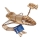 Ugears - 3D houten mechanische puzzel Spaceshuttle van NASA