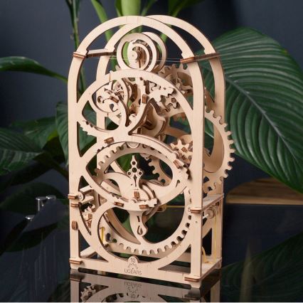 Ugears - 3D houten mechanische puzzel Uurwerk