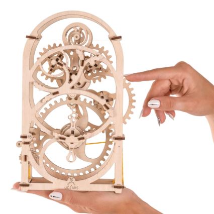 Ugears - 3D houten mechanische puzzel Uurwerk