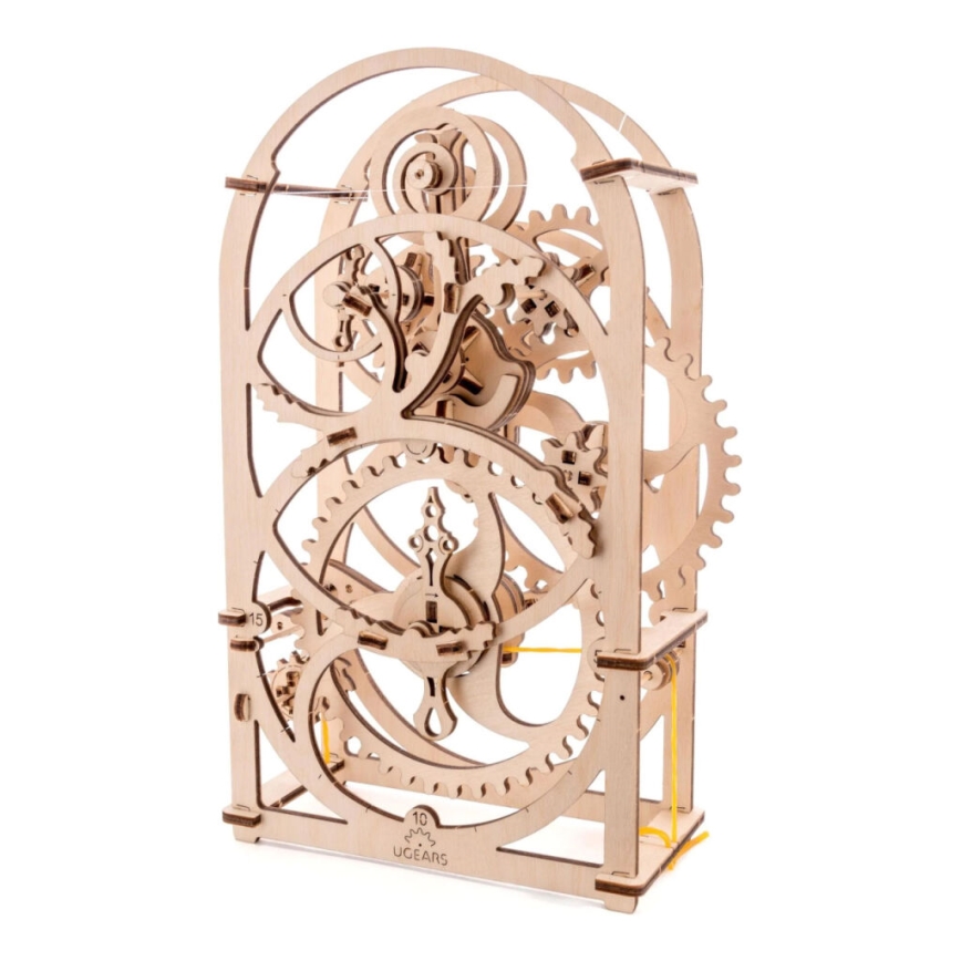 Ugears - 3D houten mechanische puzzel Uurwerk