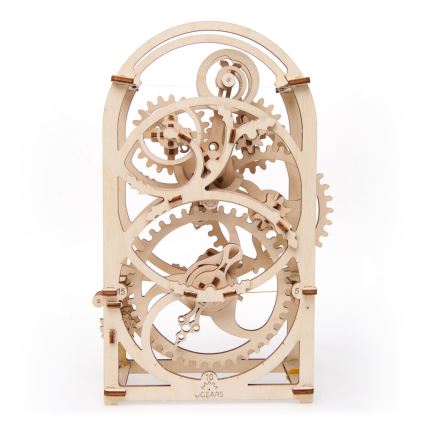 Ugears - 3D houten mechanische puzzel Uurwerk