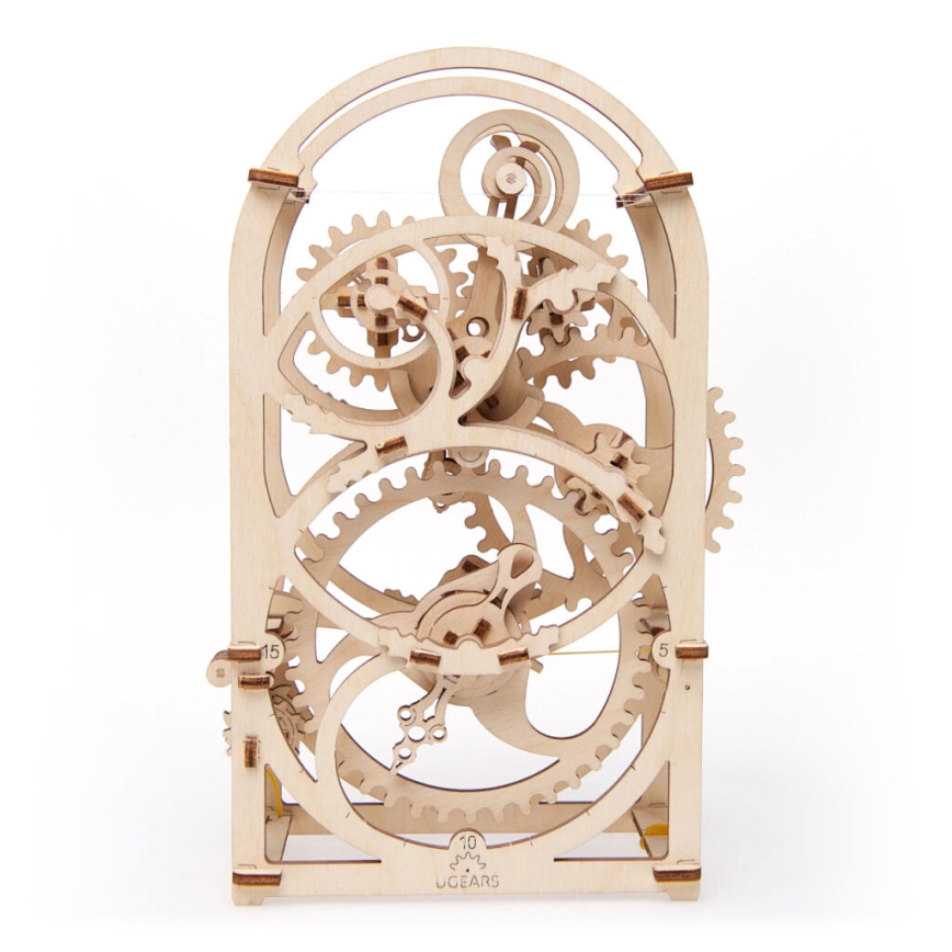 Ugears - 3D houten mechanische puzzel Uurwerk