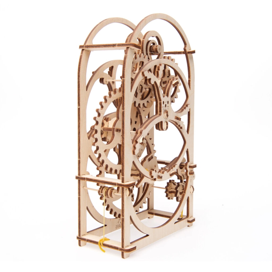 Ugears - 3D houten mechanische puzzel Uurwerk