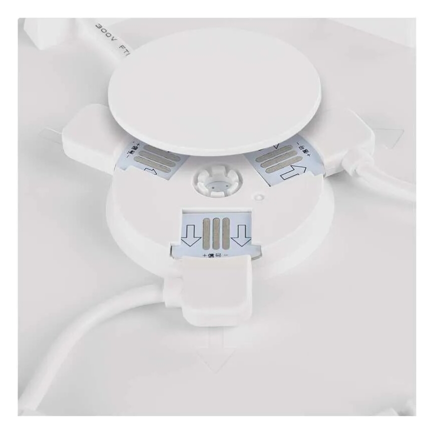 Set van 3x dimbare LED RGBIC+CCT-panelen - uitbreiding LED/1,8W/230V Wi-Fi Tuya