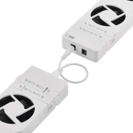 Uitbreidingsset voor radiatorventilator 5V wit