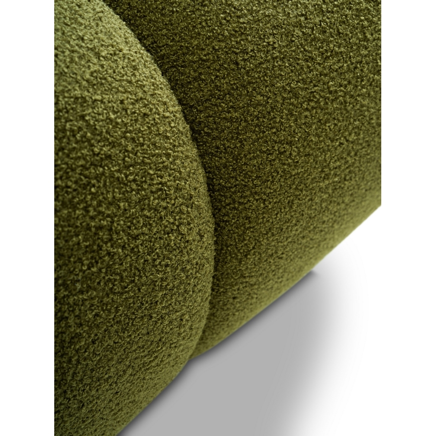 Uitklapbare driezitsbank met opbergruimte NUORO groen