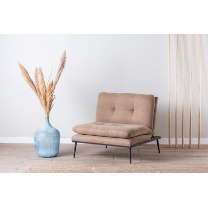 Uitklapbare fauteuil SPEAKY bruin