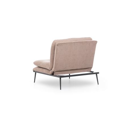 Uitklapbare fauteuil SPEAKY bruin