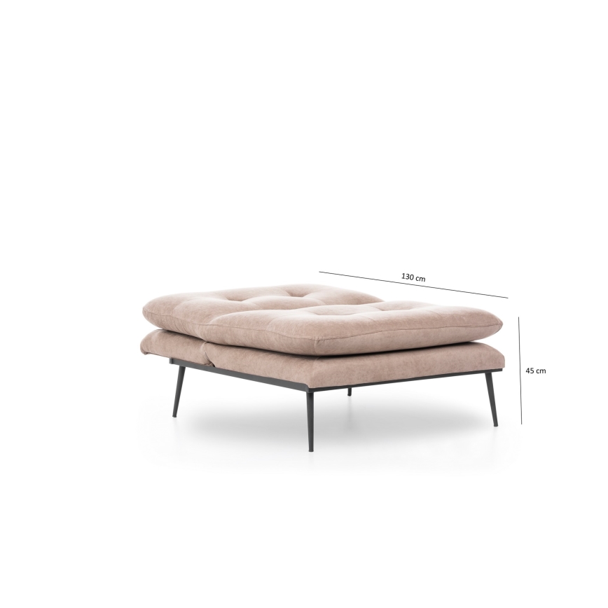 Uitklapbare fauteuil SPEAKY bruin