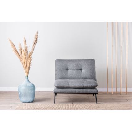 Uitklapbare fauteuil SPEAKY, grijs