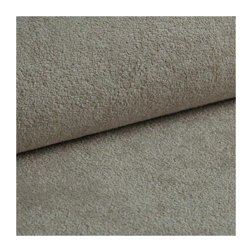 Uitklapbare L-vormige hoekbank met opbergruimte CASTELO, links, grijs