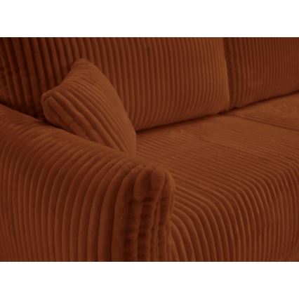 Uitklapbare tweezitsbank FRIDA bruin