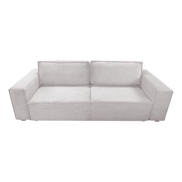 Uitschuifbare 3-zitsbank met opbergruimte RONDA beige