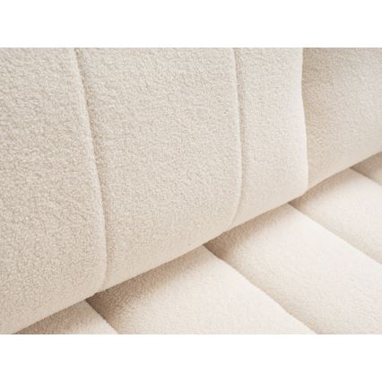 Uitschuifbare driezitsbank DESIO, beige