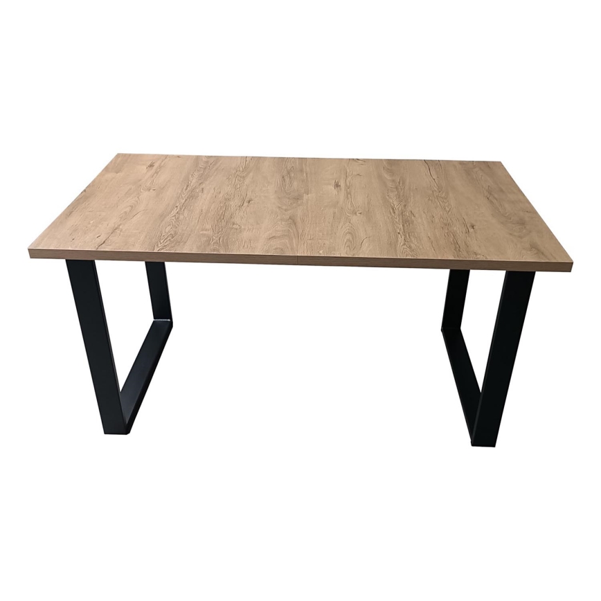 Uitschuifbare eettafel COLIN eiken