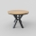 Uitschuifbare eettafel CONVI 100/140x73 cm eik craft/zwart