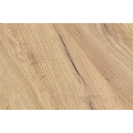 Uitschuifbare eettafel CONVI 100/140x73 cm eik craft/zwart
