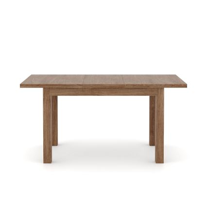 Uitschuifbare eettafel DOO 120/160x75 cm lichte walnoot