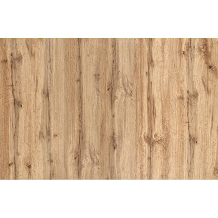 Uitschuifbare eettafel DROM 160/200x90 cm eik wotan/zwart