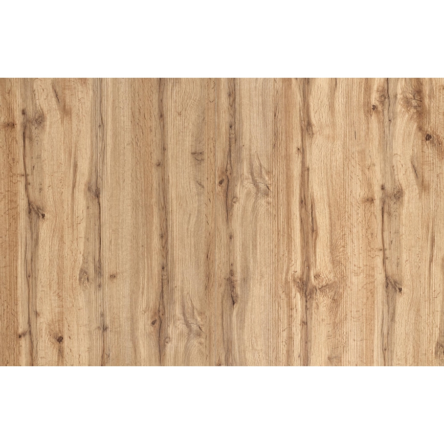 Uitschuifbare eettafel DROM 160/200x90 cm eik wotan/zwart