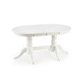 Uitschuifbare eettafel FUERTE 150/190x90 cm wit