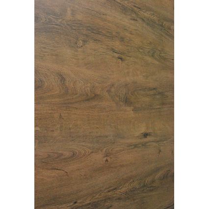 Uitschuifbare eettafel KERNO 150/190x80 cm eik Lefkas/zwart