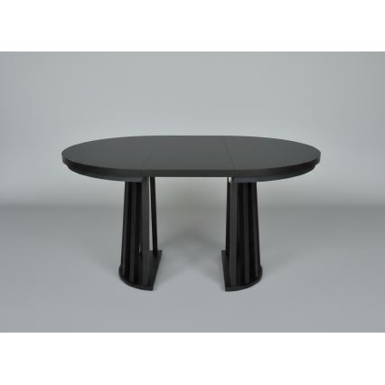 Uitschuifbare eettafel NEXUS 100/140x77 cm zwart