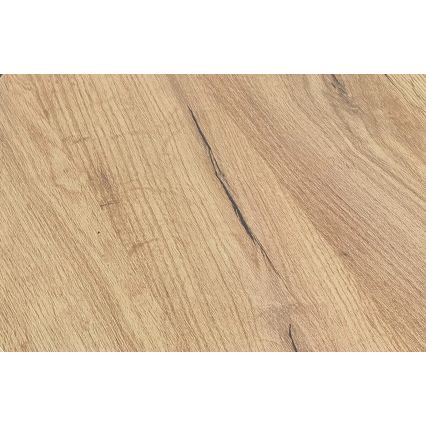 Uitschuifbare eettafel SAMLE 150/190x80 cm craft eiken/zwart