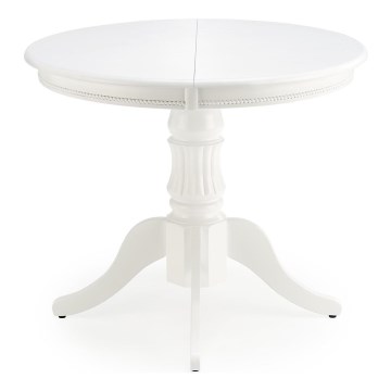 Uitschuifbare eettafel WILLIAM wit