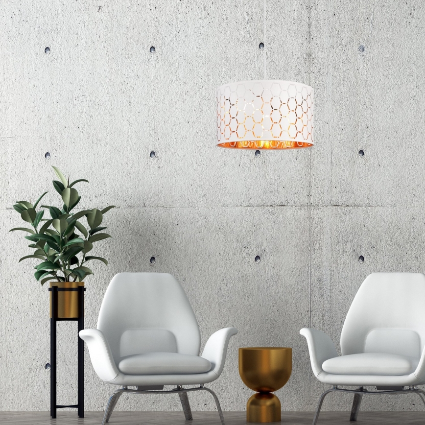 ULLE Hanglamp 1xE27/15W/230V wit
