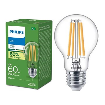 Ultra-efficiënte vintage LED-lamp Philips A60 E27/4W/230V 3000K