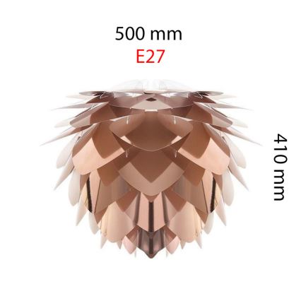 Umage 2030 - Lampenkap voor kroonluchter, tafellamp en vloerlamp SILVIA medium E27 500x410 mm