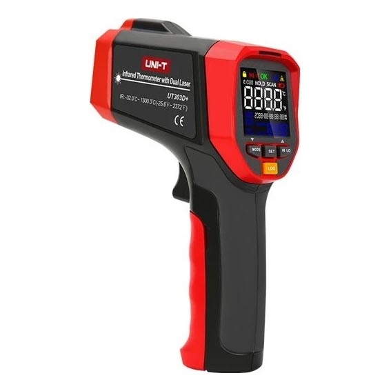 Uni-T - Infrarood contactloze thermometer 1x9V 6LR61 1300°C