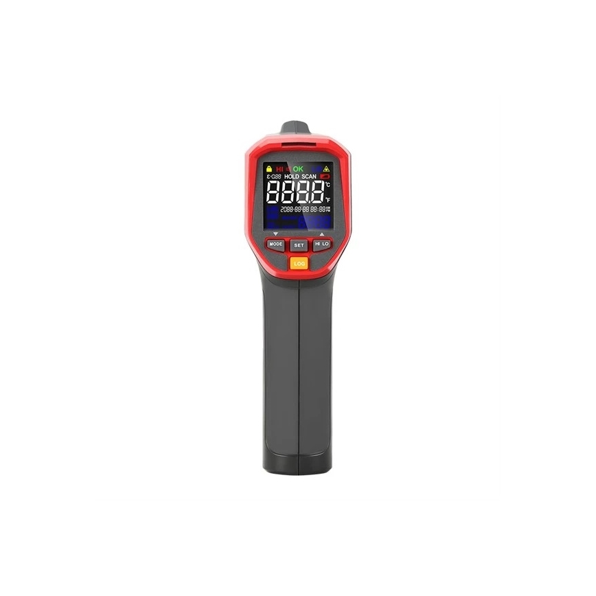 Uni-T - Infrarood contactloze thermometer 1x9V 6LR61 1300°C