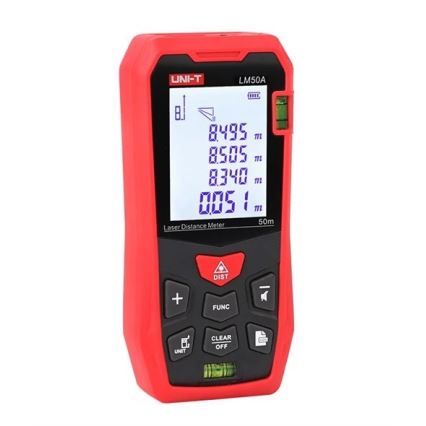 Uni-T LM 50A - Laserafstandsmeter 2xAAA