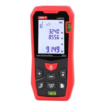 Uni-T LM 50A - Laserafstandsmeter 2xAAA