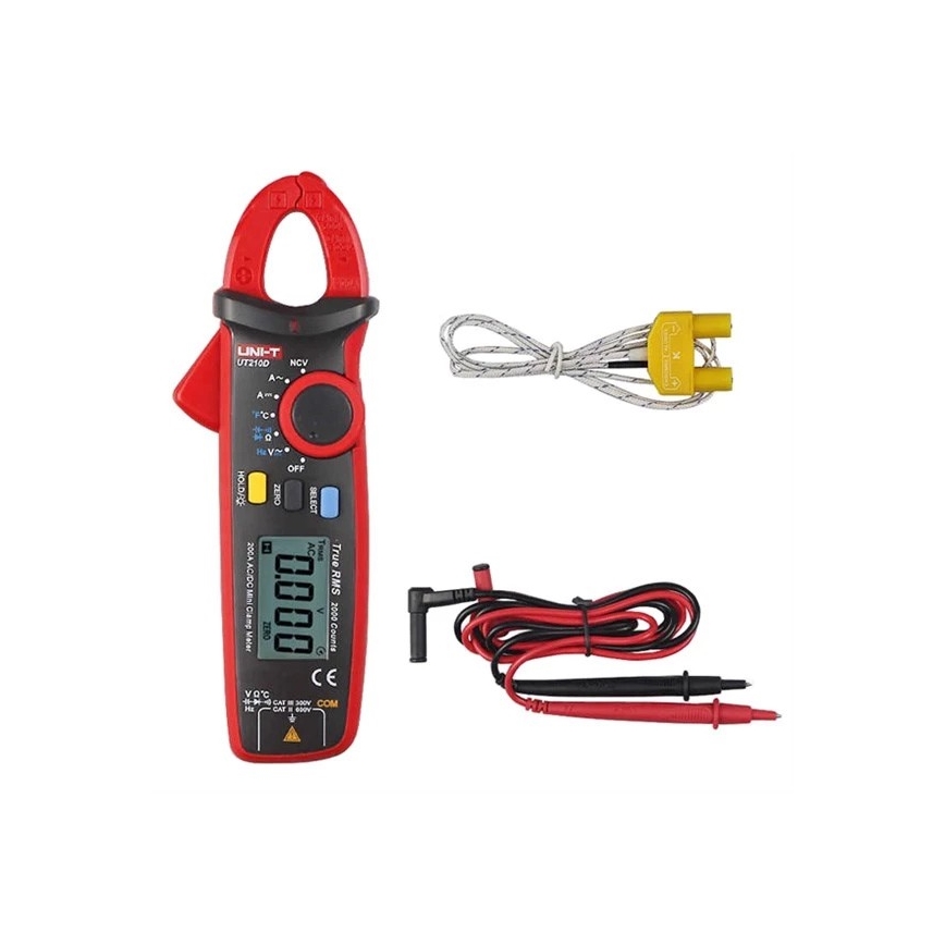 Uni-T - Stroomtang multimeter 2xAAA
