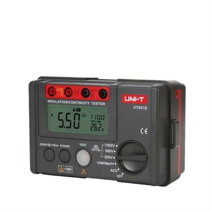 Uni-T UT501B - Isolatieweerstandtester 6xAA